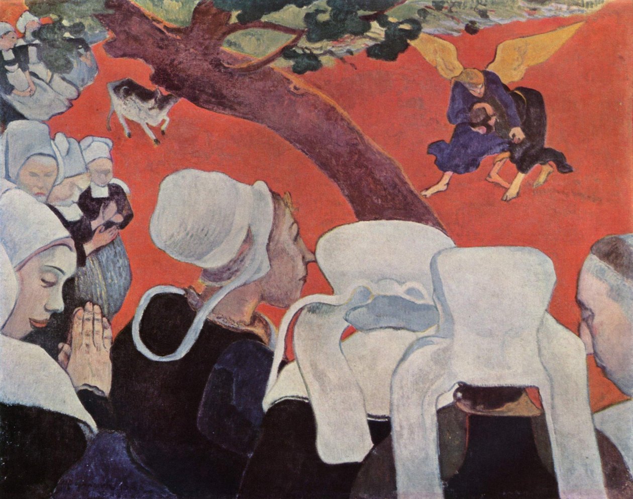 Visio nach der Predigt tekijältä Paul Gauguin