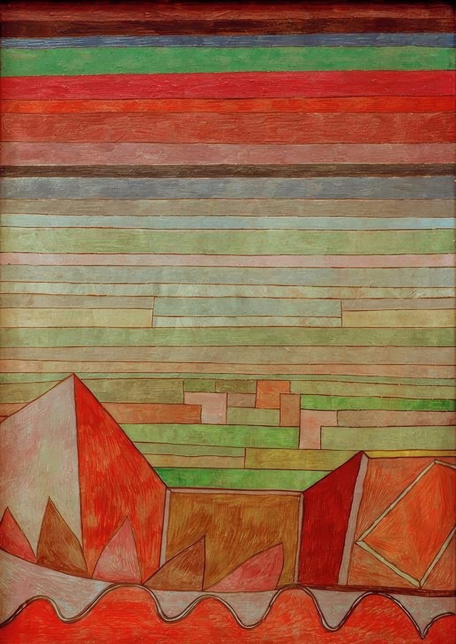 Näkymä hedelmämaahan tekijältä Paul Klee