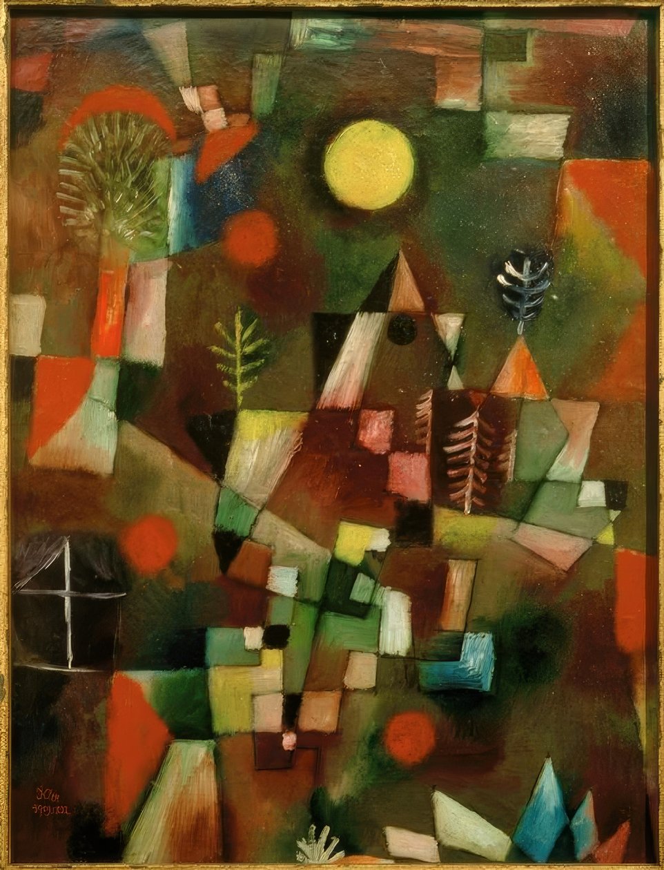 Der Vollmond tekijältä Paul Klee
