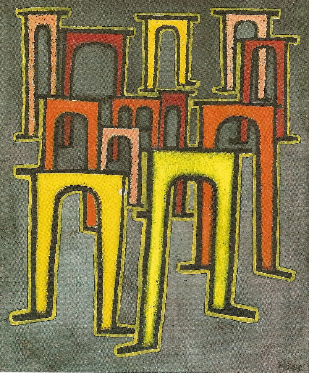 La révolution des viaducs tekijältä Paul Klee