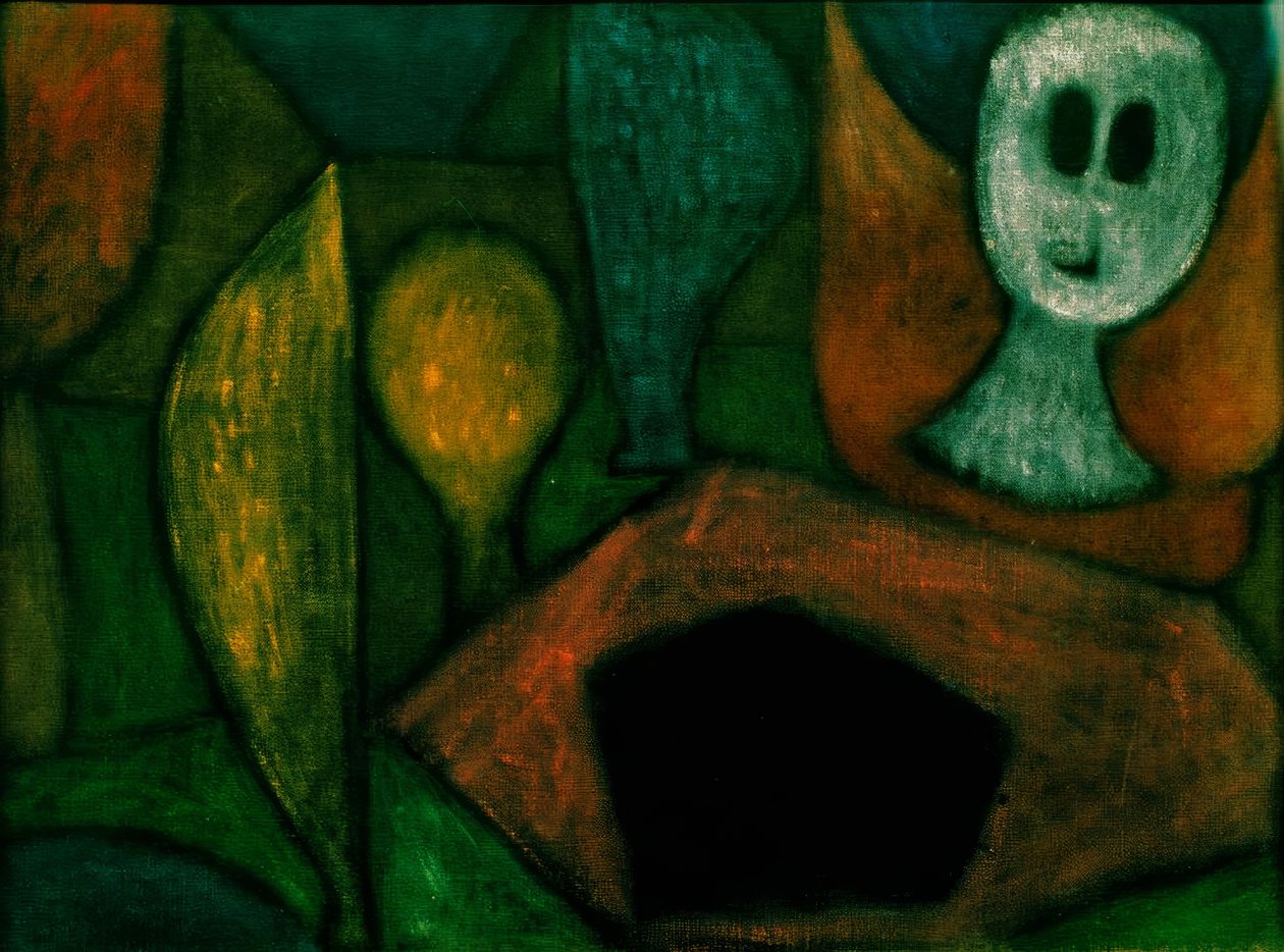 Ohne Titel (Der Todesengel) tekijältä Paul Klee