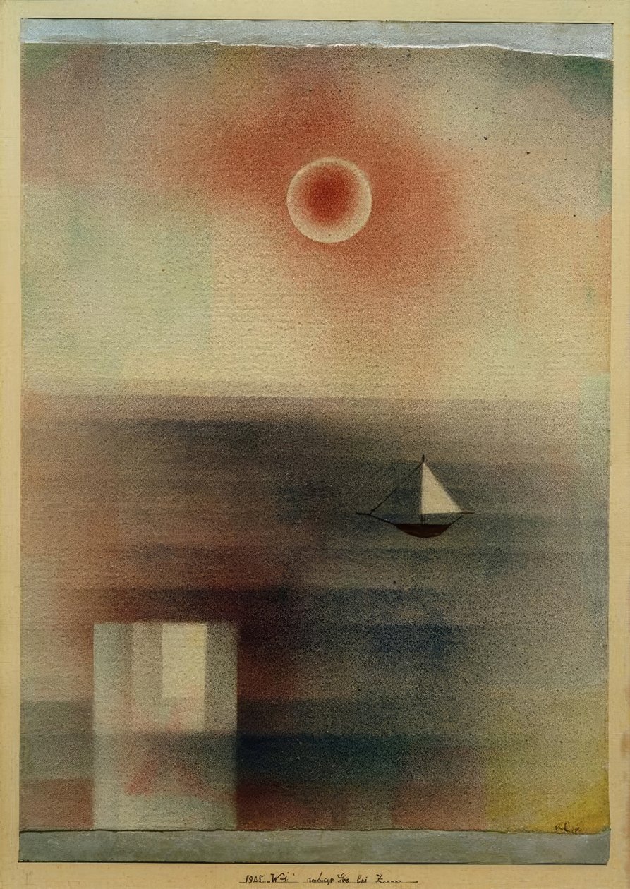 Ruhige See bei Z… tekijältä Paul Klee