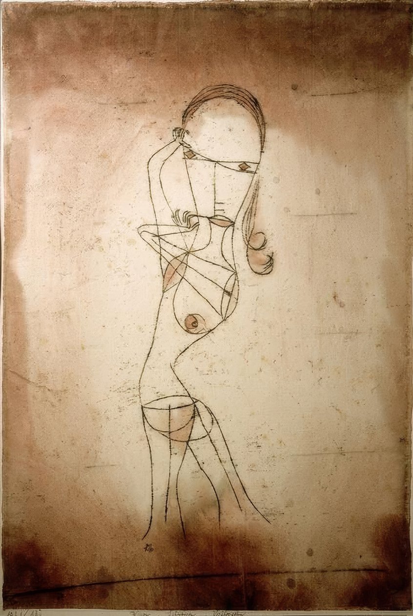 Wissen, Schweigen, Vorübergehen tekijältä Paul Klee