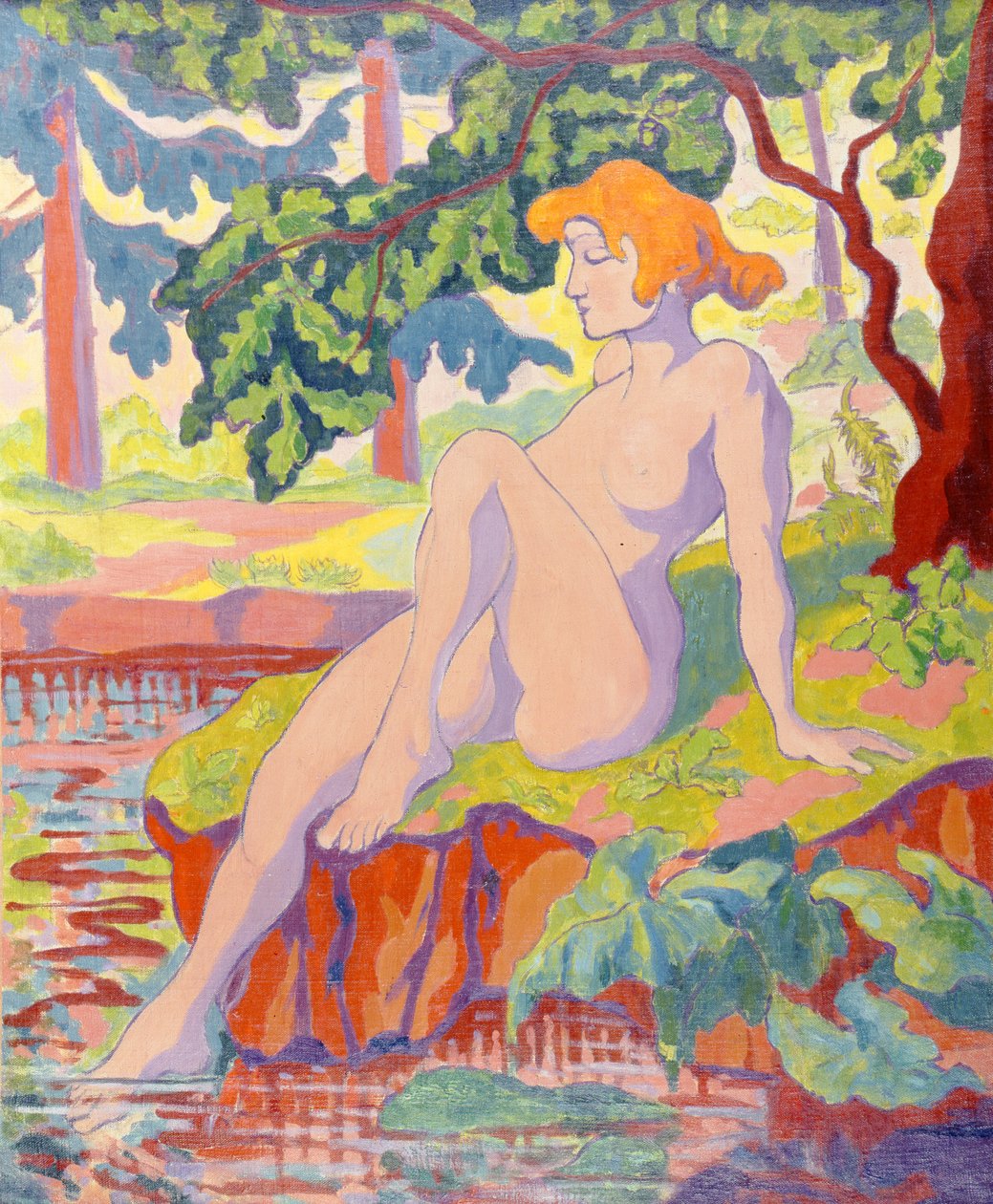 Kylpylä, 1898 tekijältä Paul Elie Ranson