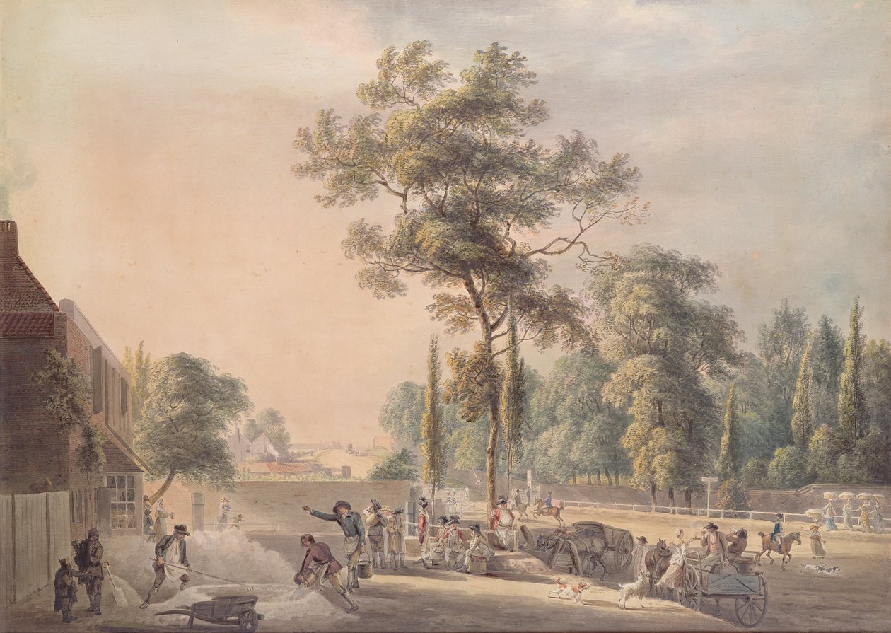 Vanha joutsen, Bayswater tekijältä Paul Sandby