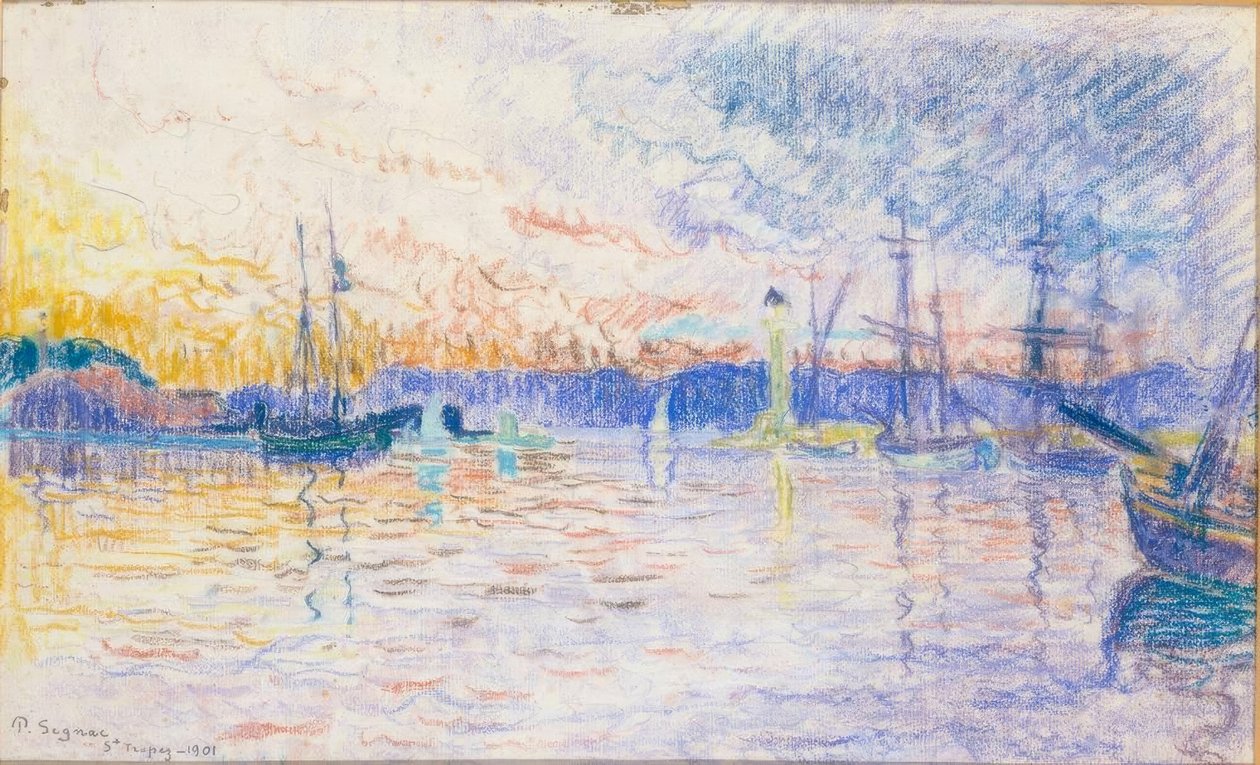 Saint-Tropez tekijältä Paul Signac
