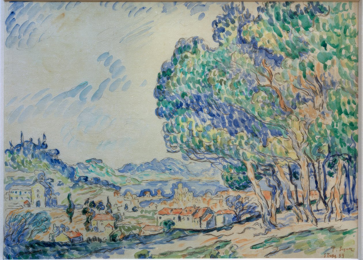 Saint-Tropez tekijältä Paul Signac
