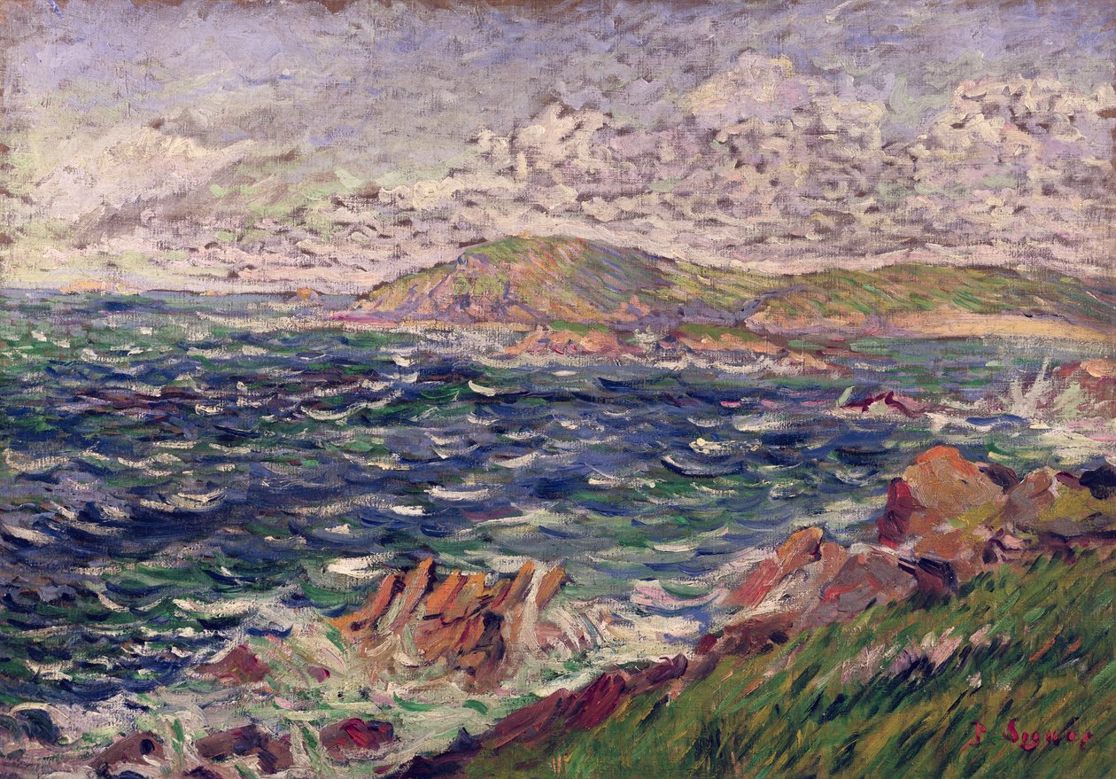 St. Briac, 1885 tekijältä Paul Signac