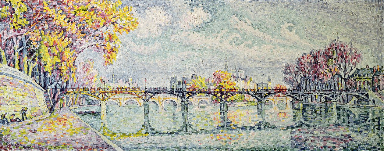 Pont des Arts, 1928 tekijältä Paul Signac