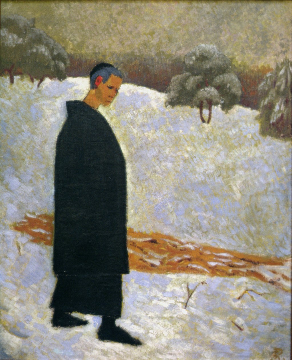 Jan Verkaden (1868-1946) muotokuva Beuronissa tekijältä Paul Sérusier