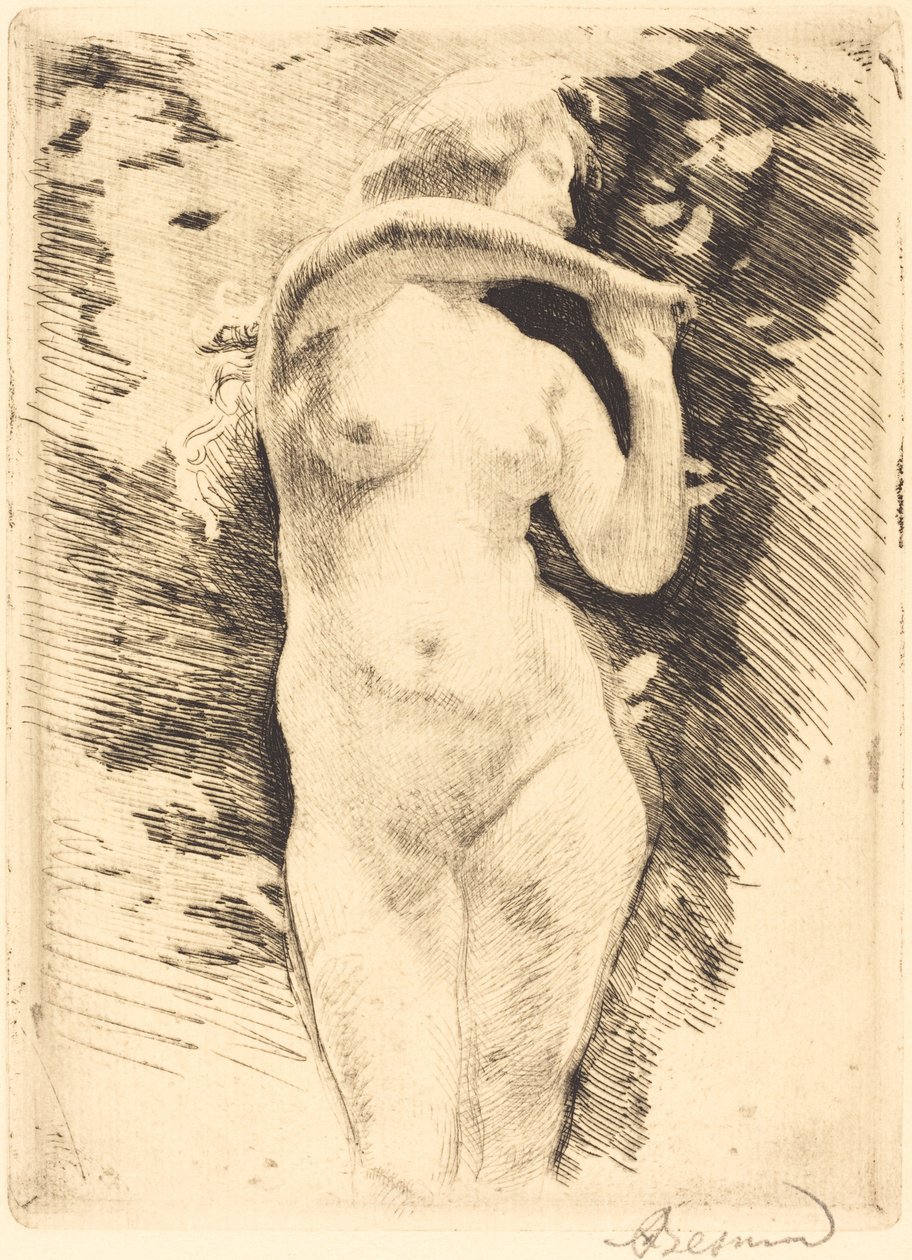 Eeva, 1886. tekijältä Paul Albert Besnard