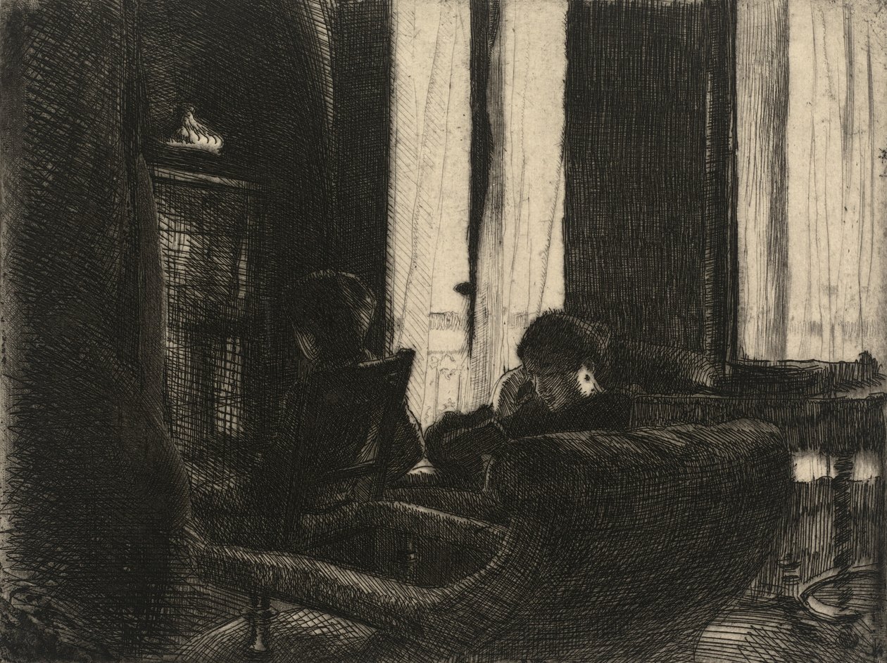 Intimiteetti Intimiteetti, 1889. tekijältä Paul Albert Besnard