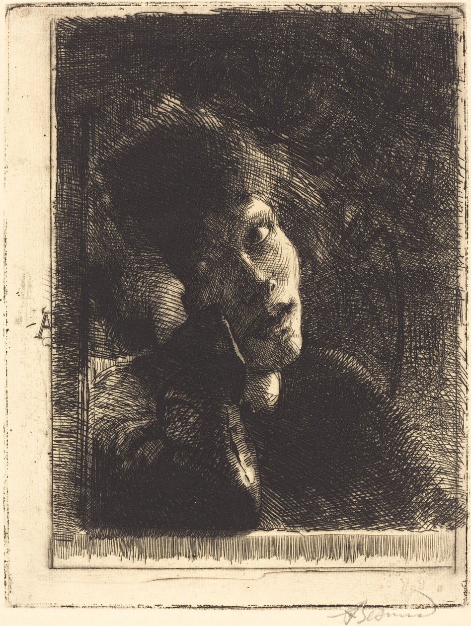 Kaljuva muusa, 1884. tekijältä Paul Albert Besnard