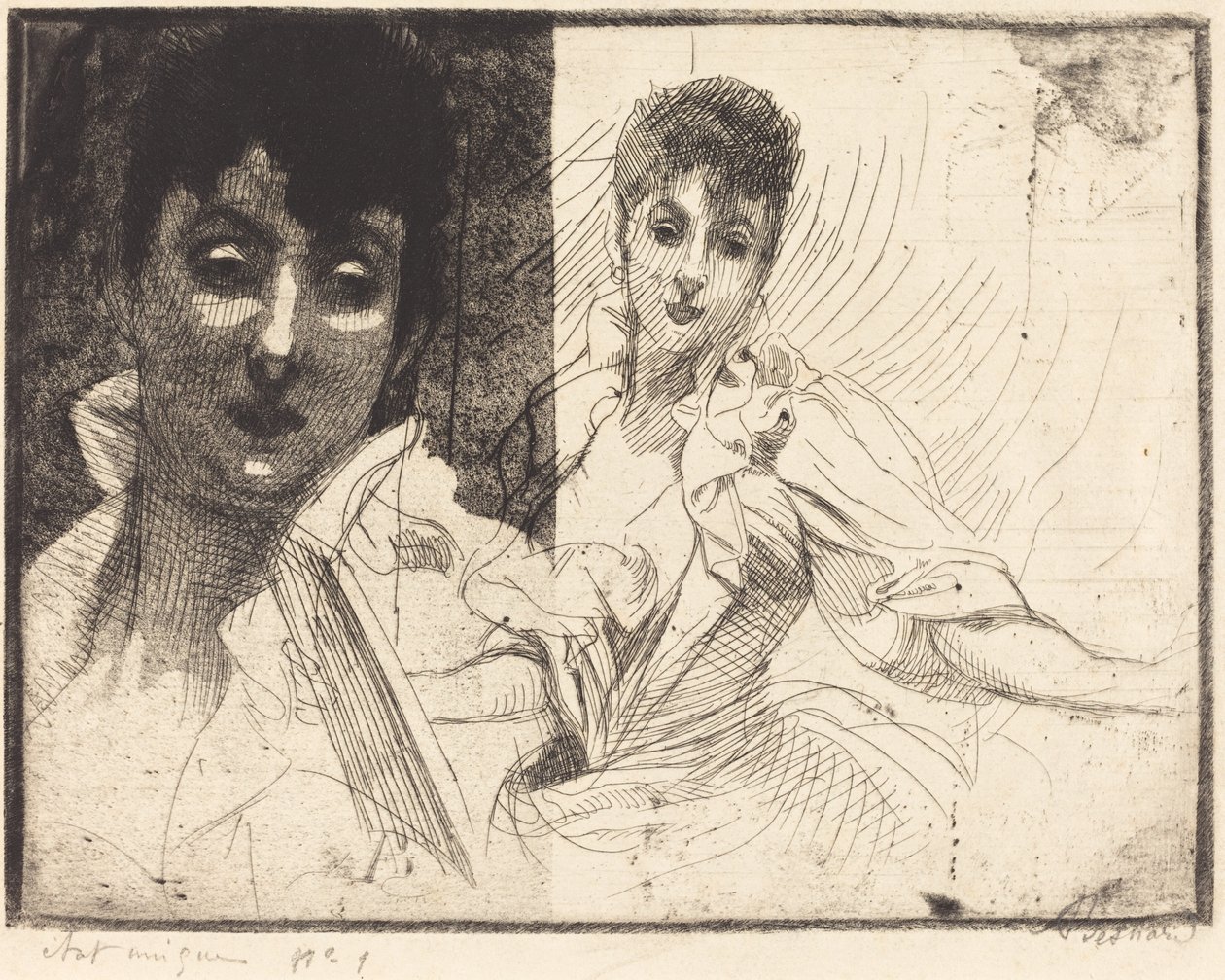 Madeleine Lemaire, 1900. tekijältä Paul Albert Besnard