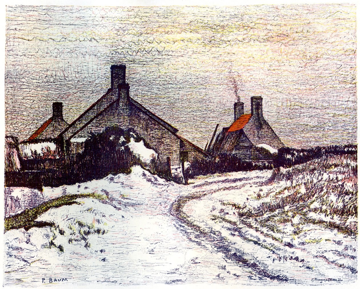 Talvi, 1899. tekijältä Paul Baum