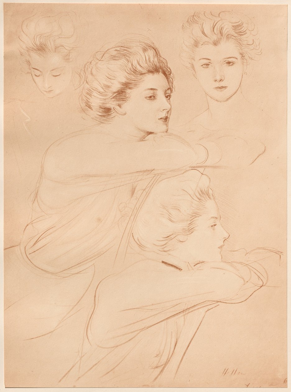 Pariisi, 1898. tekijältä Paul Cesar Helleu