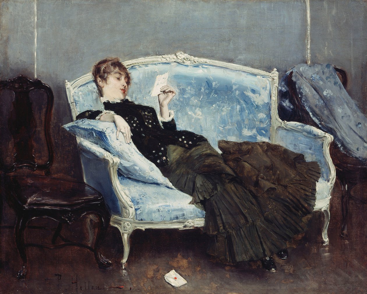 Kirje; Kirje, tekijältä Paul Cesar Helleu