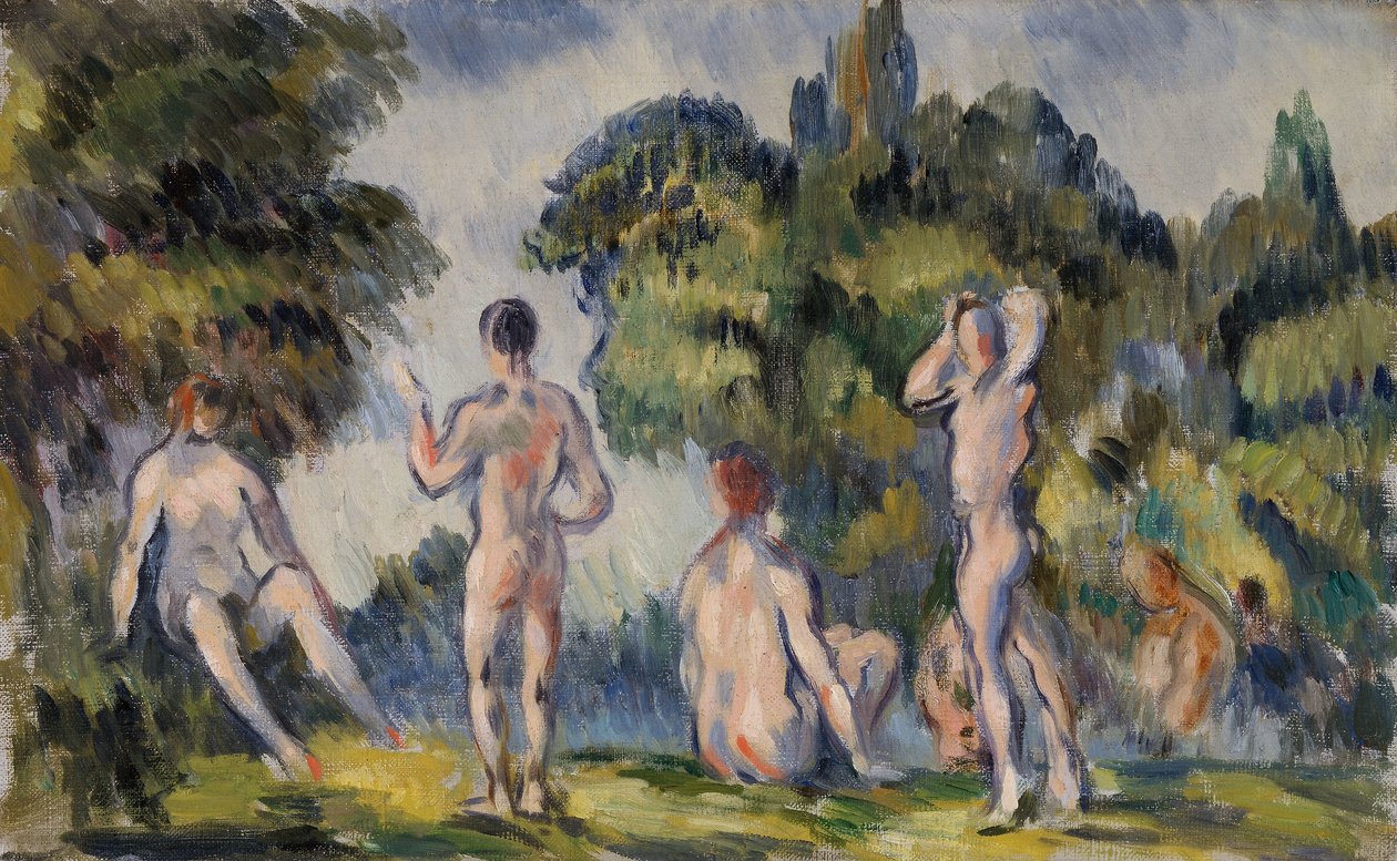 Uimarit tekijältä Paul Cézanne