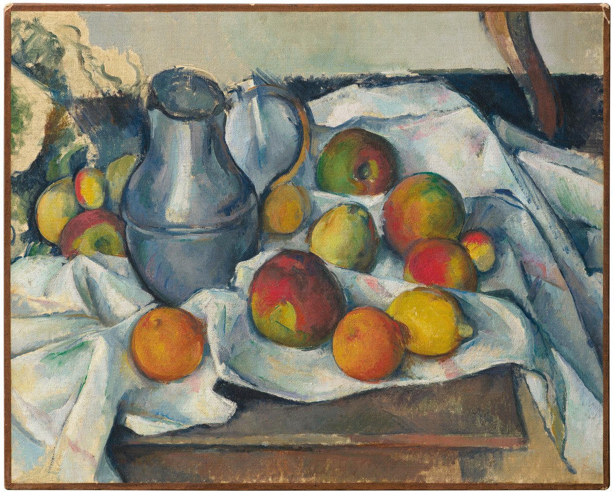 Vedenkeitin ja hedelmät tekijältä Paul Cézanne