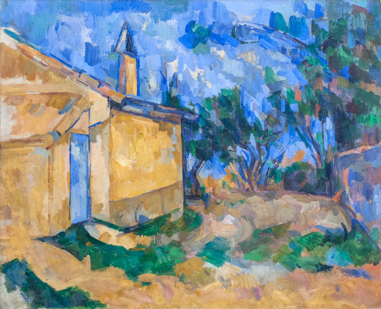 Cabanon de Jourdan tekijältä Paul Cézanne