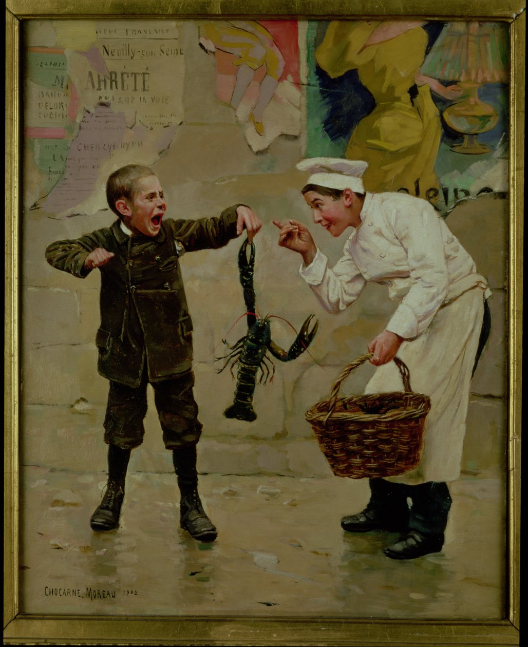 Le Petit Comis (k. 1902) tekijältä Paul Charles Chocarne Moreau