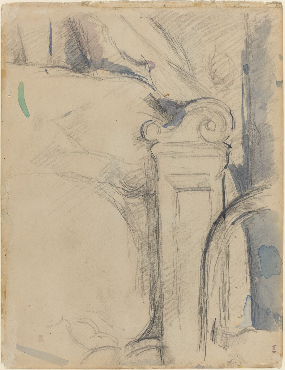 Bed tolppa [versio] tekijältä Paul Cézanne