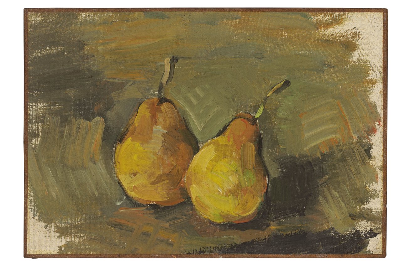 Kaksi päärynää, n. 1875 tekijältä Paul Cézanne