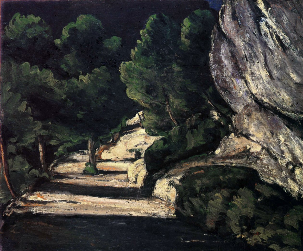 Metsätalouden reitti tekijältä Paul Cézanne