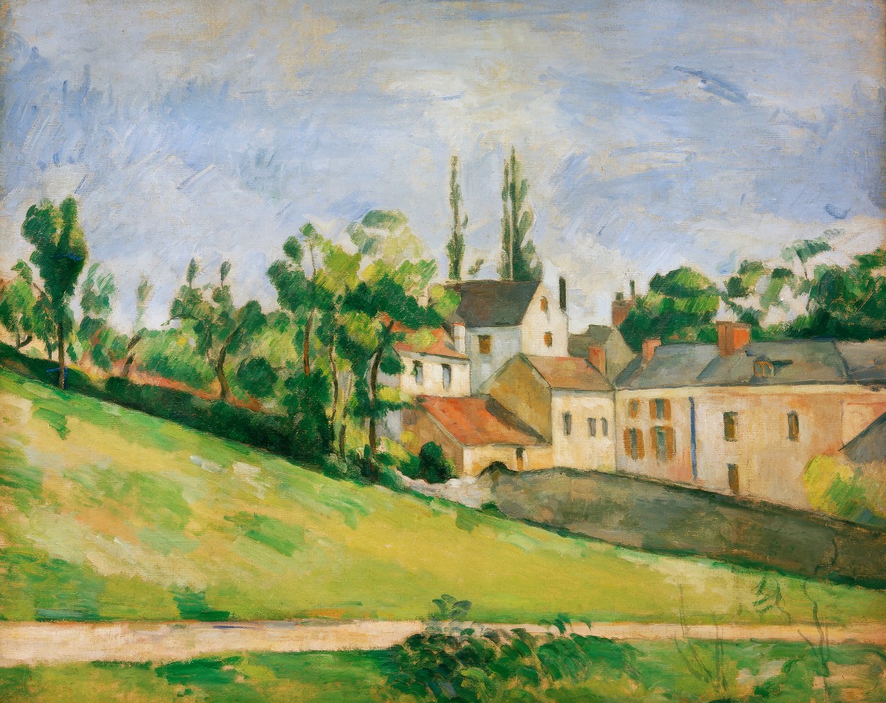 La Route Montant - Le Chemin qui monte tekijältä Paul Cézanne