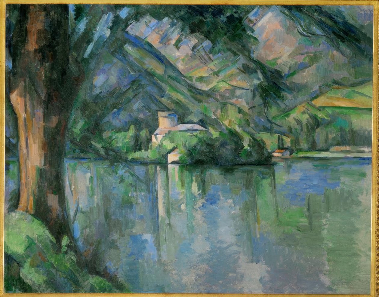 Lac d’Annecy tekijältä Paul Cézanne