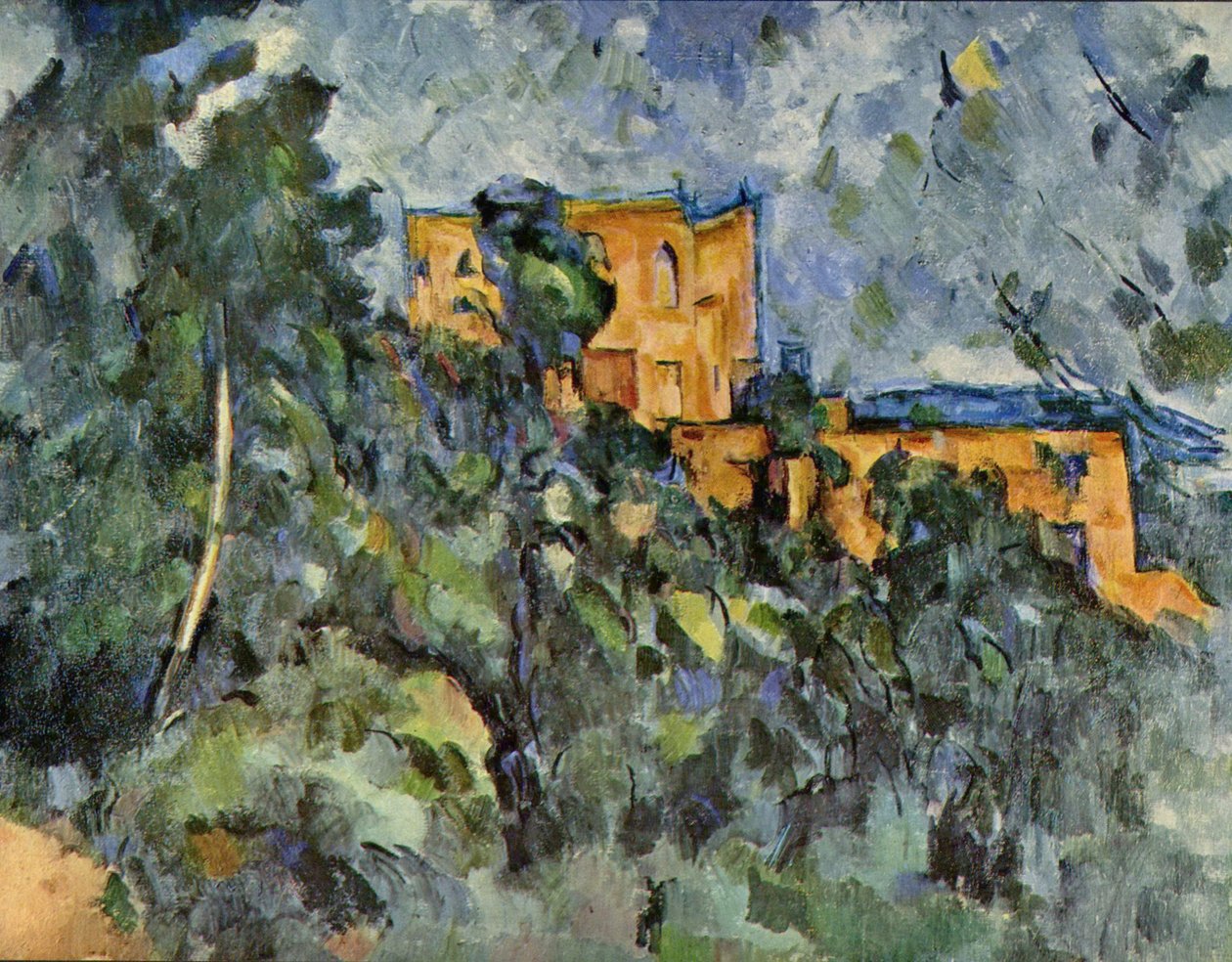Le Château Noir tekijältä Paul Cézanne