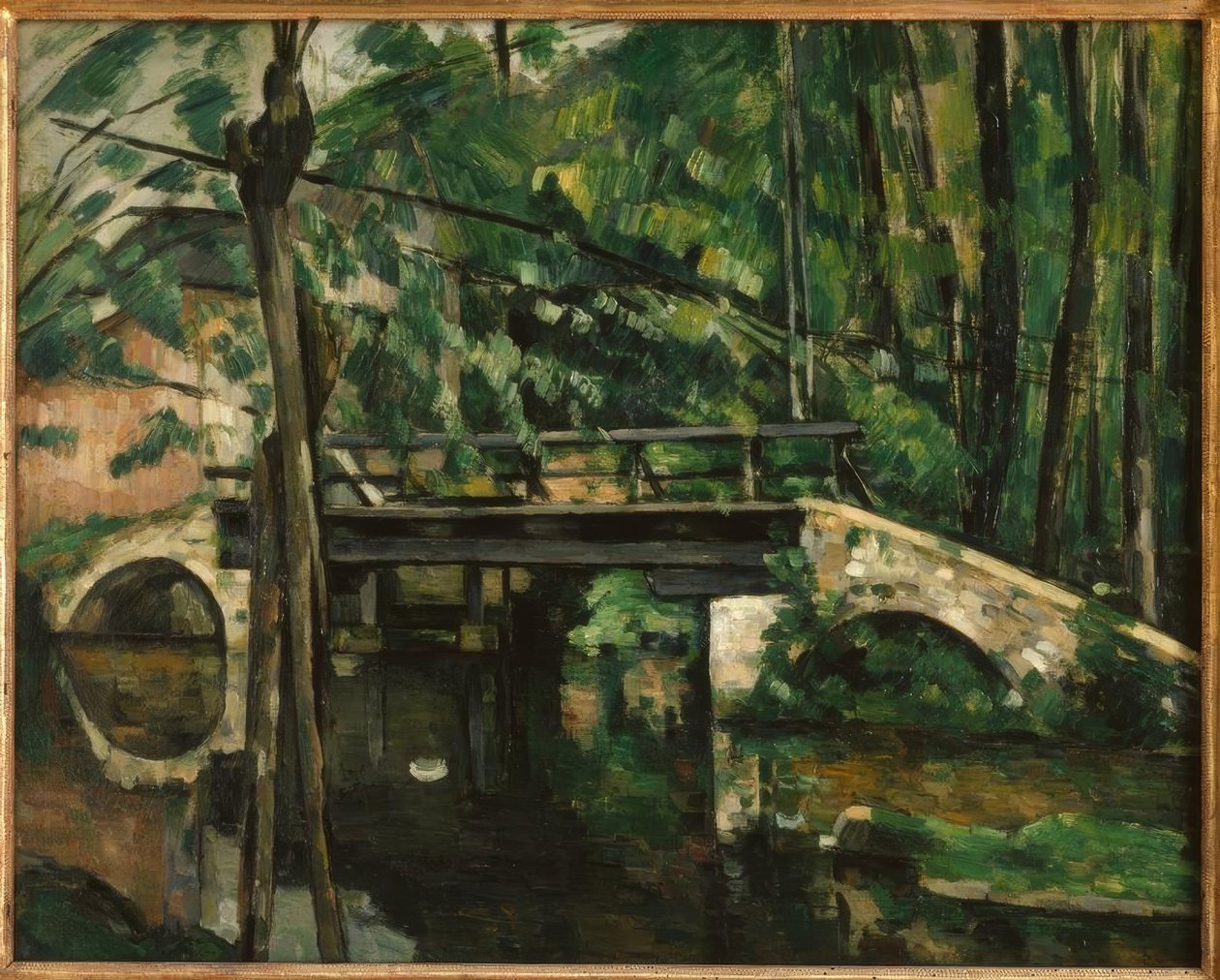 Le Pont de Maincy, pres de Melun tekijältä Paul Cézanne