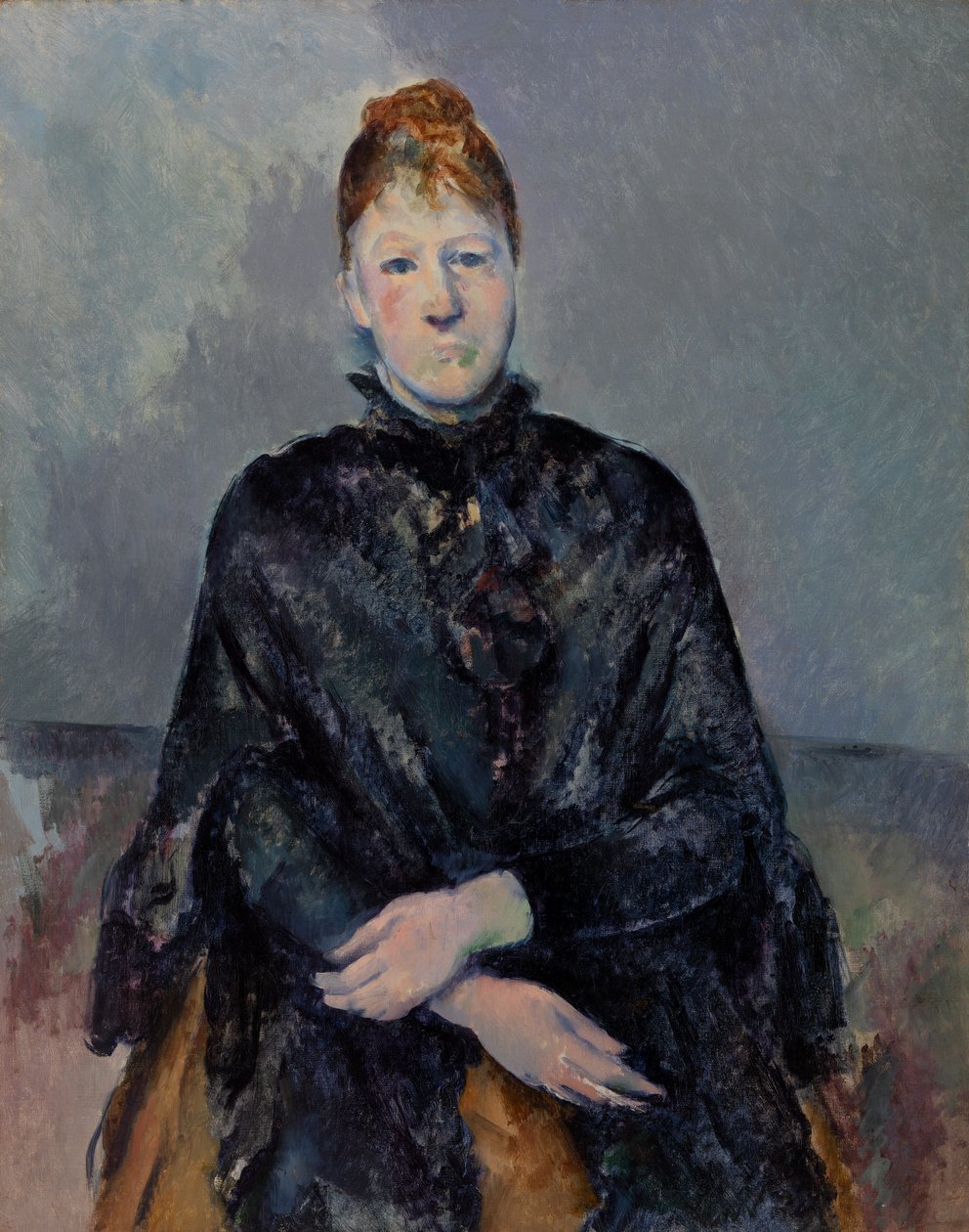 Madame Cézanne (Retrat de Madame Cézanne)finès tekijältä Paul Cézanne