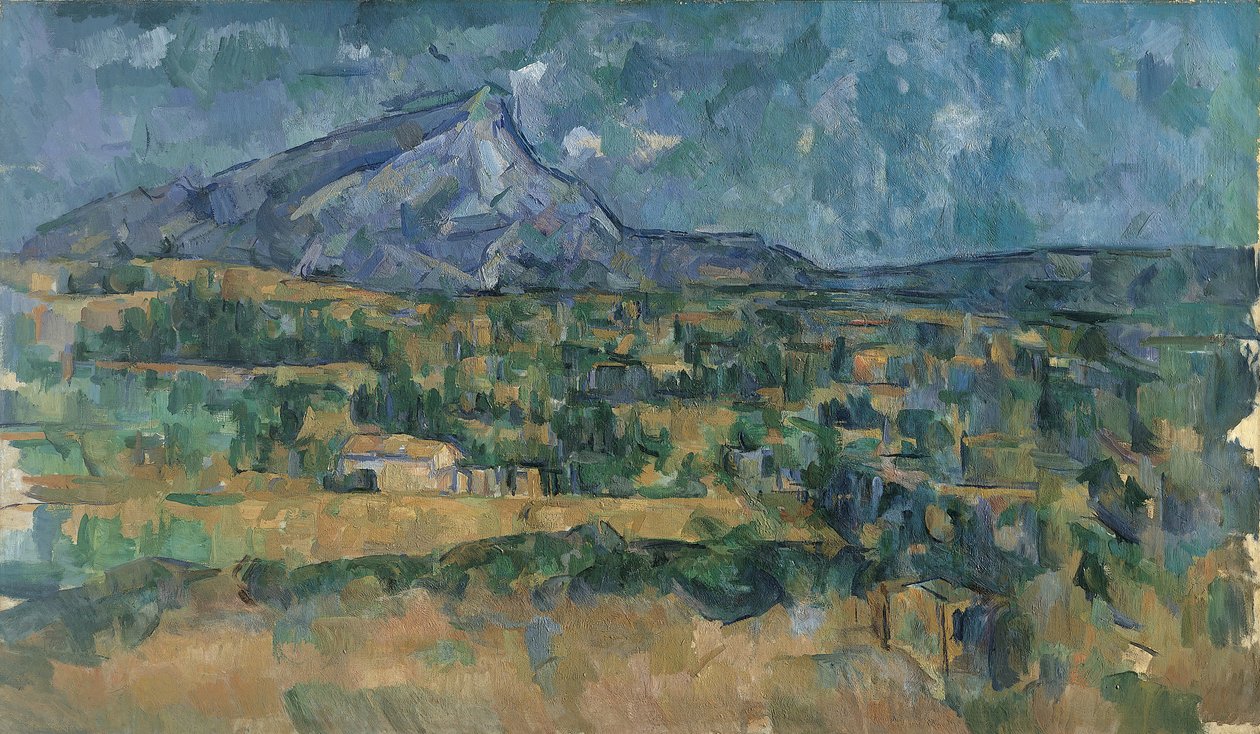 Mount Sainte-Victoire, n. 1902-6. tekijältä Paul Cézanne