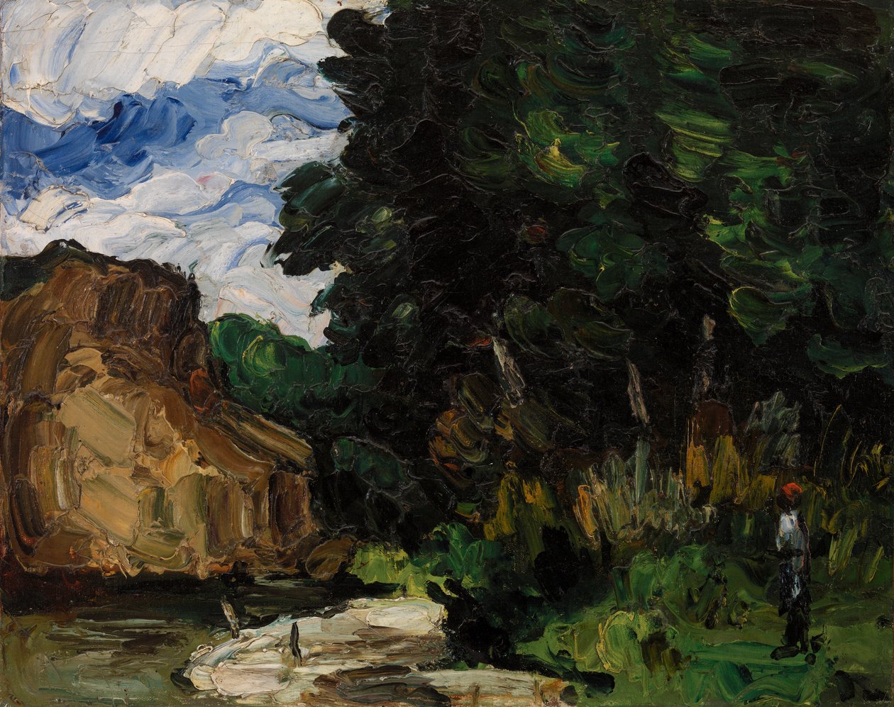 Joen mutka tekijältä Paul Cézanne