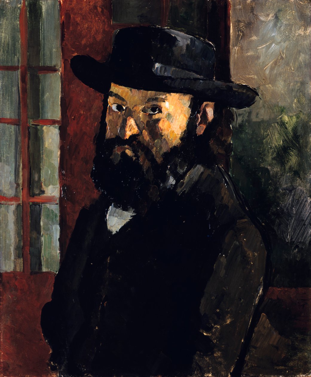 Omakuva, 1879 tekijältä Paul Cézanne