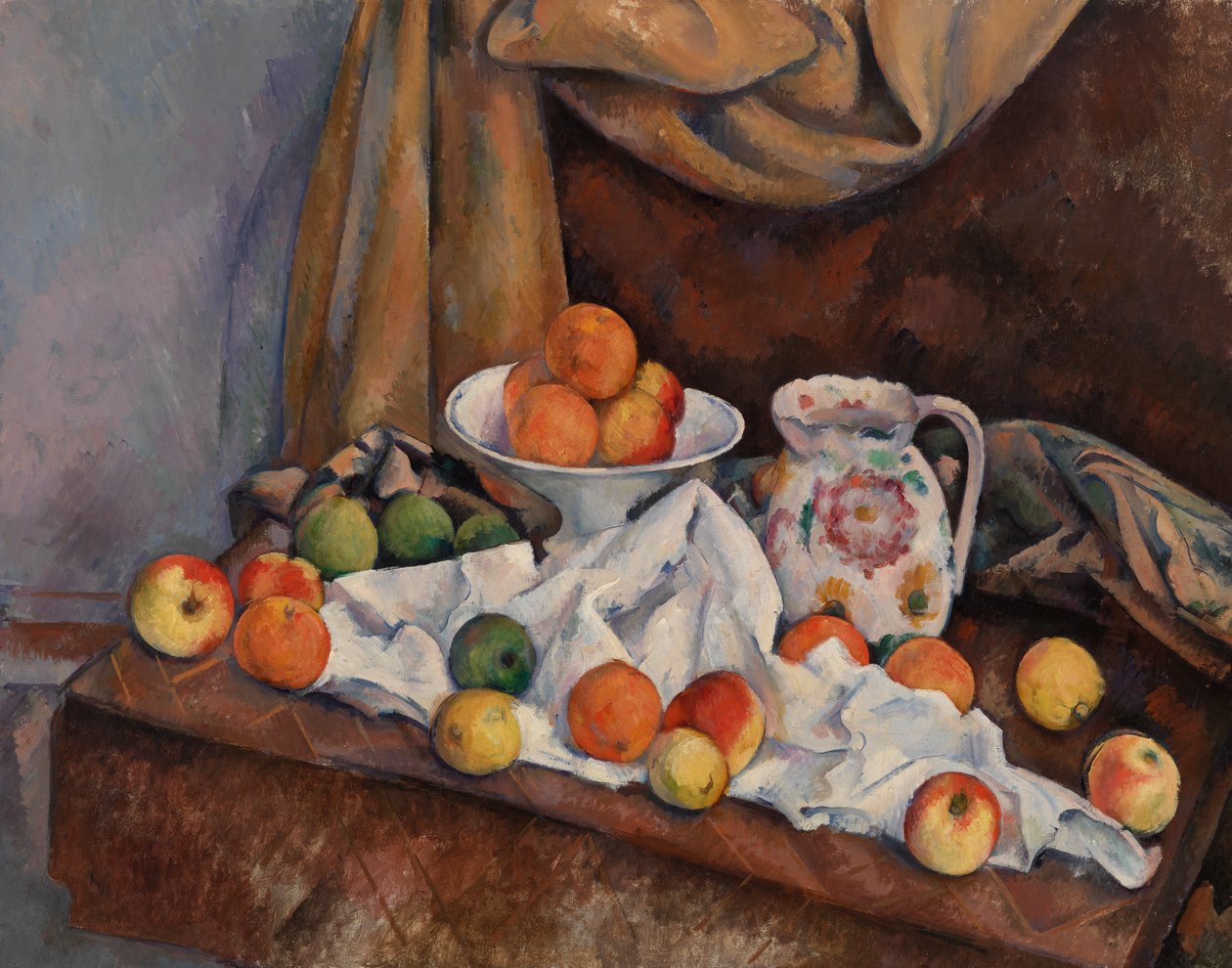 Asetelma (Nature morte) tekijältä Paul Cézanne