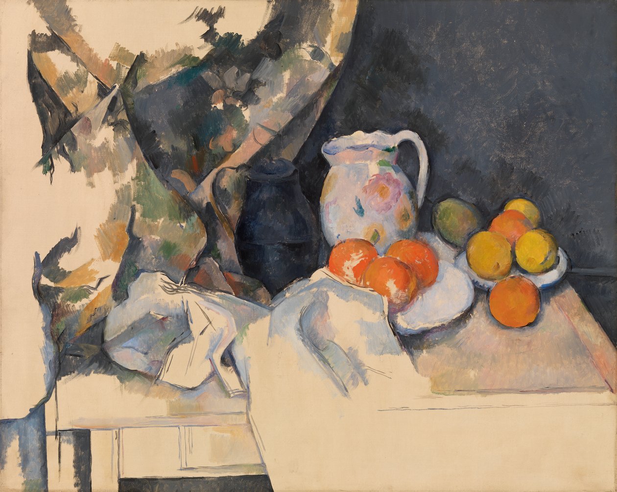 Asetelma (Nature morte) tekijältä Paul Cézanne