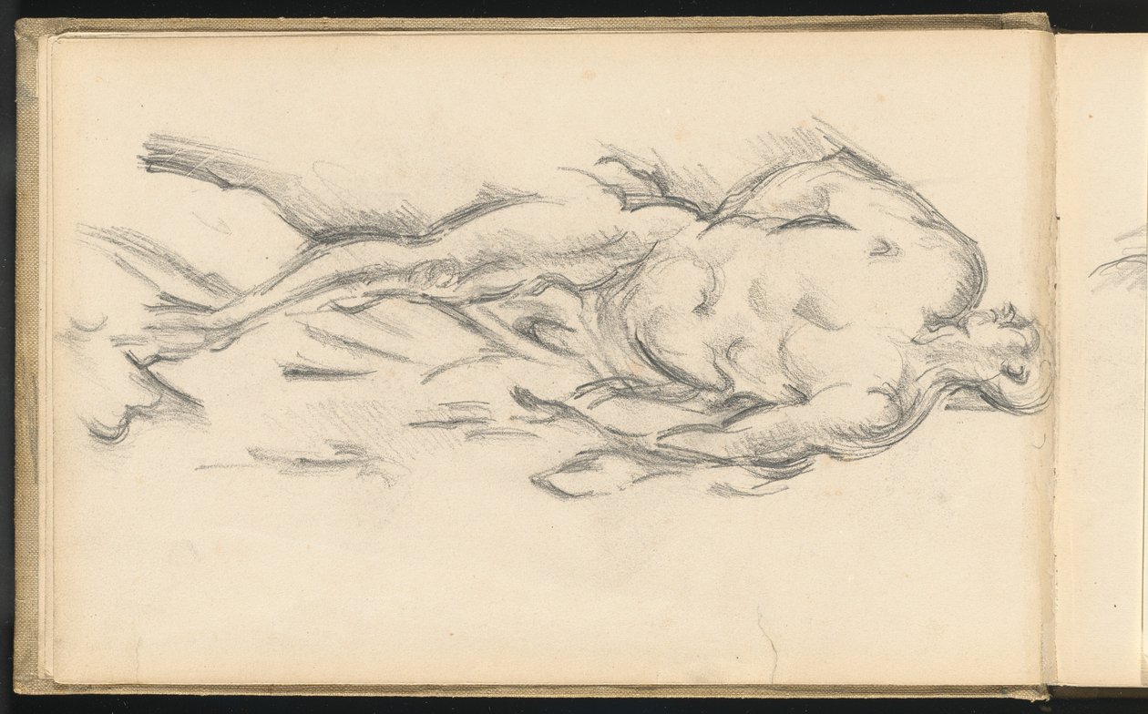 Tutkimus Pugetin "Milo of Crotonasta" tekijältä Paul Cézanne