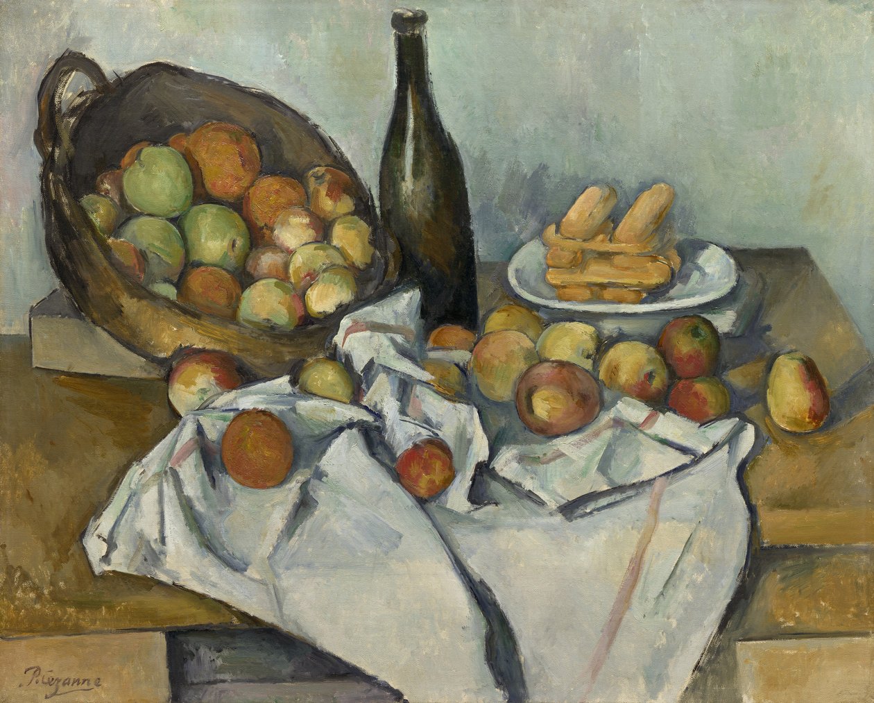 Omenakori, n. 1893 tekijältä Paul Cézanne