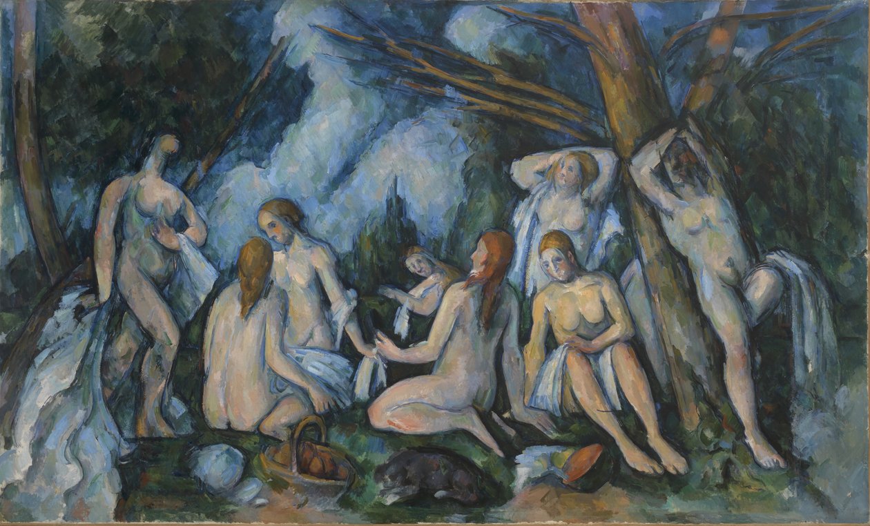 Suuret uimarit tekijältä Paul Cézanne