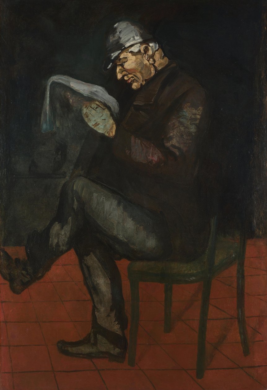 Maalareiden isä, Louis-Auguste Cézanne, noin 1865 tekijältä Paul Cézanne