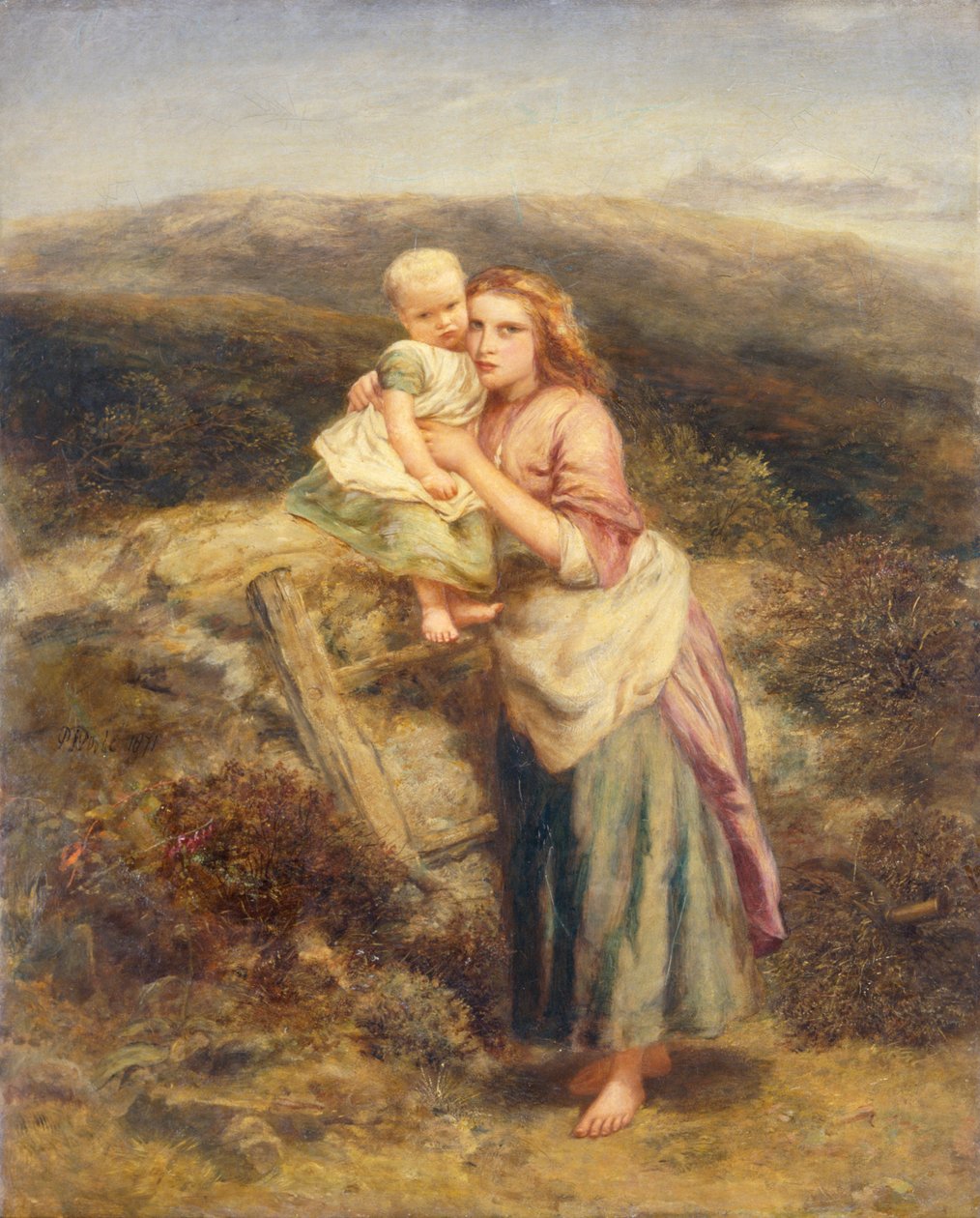 "Talonpojat nummilla", 1871 tekijältä Paul Falconer
