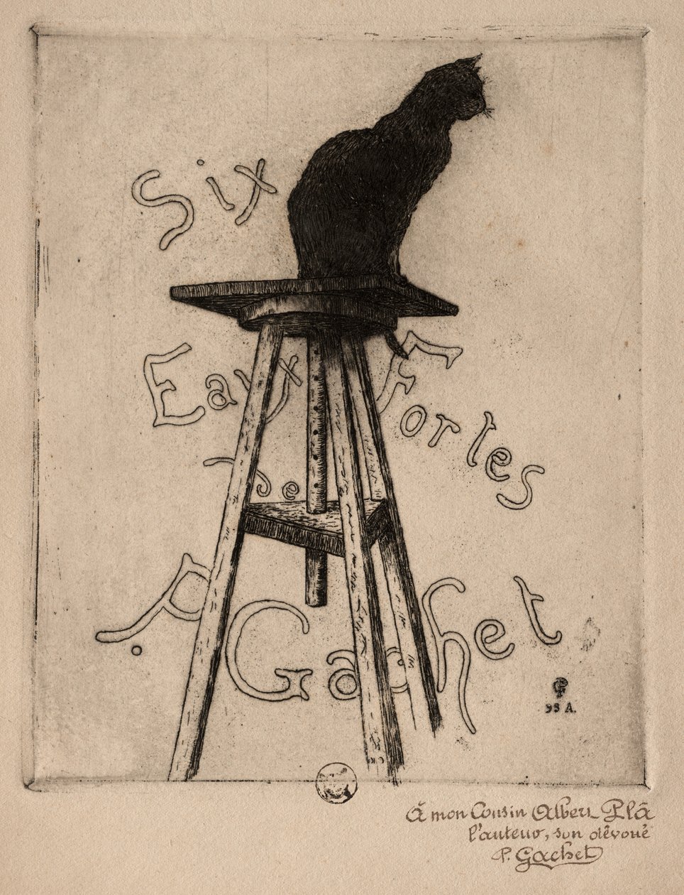 Kuusi etsausta, 1895. tekijältä Paul Gachet