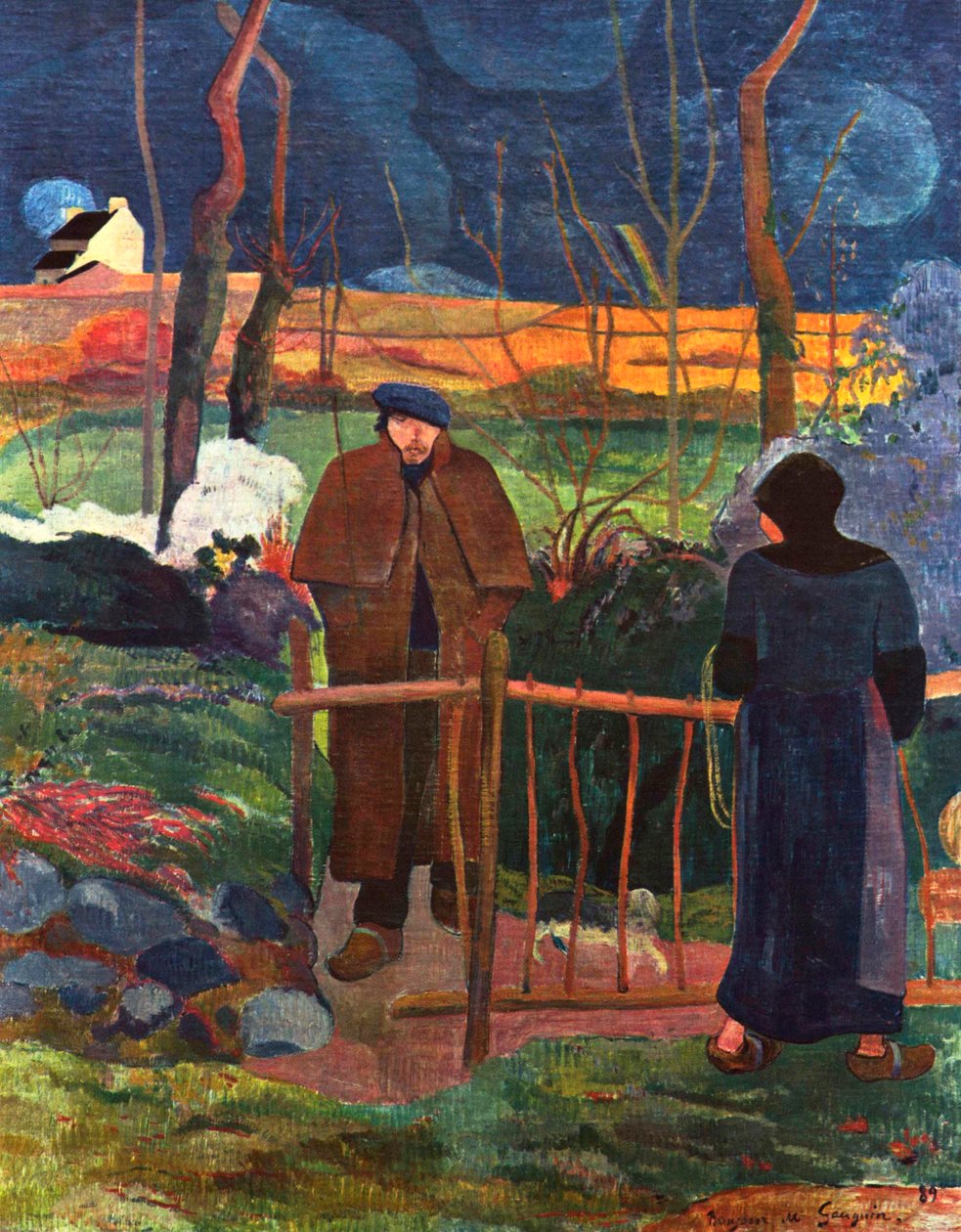 Hei herra Gauguin, 1889. tekijältä Paul Gauguin