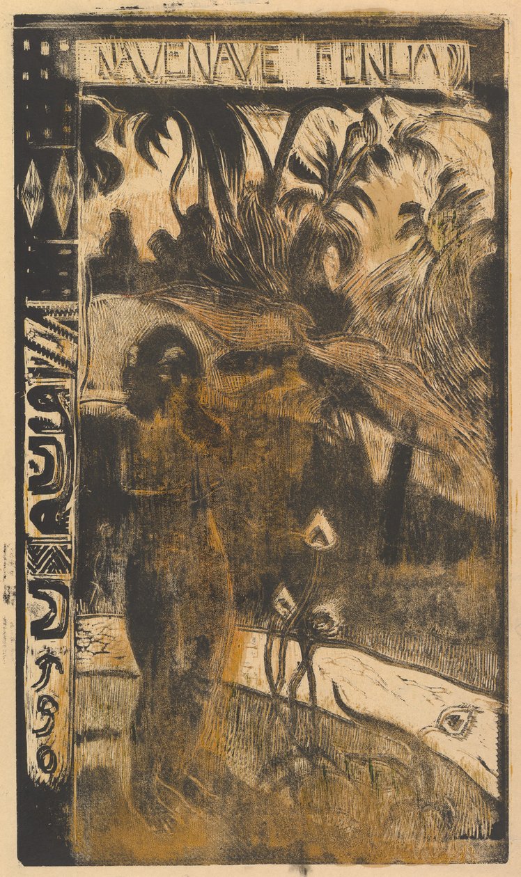 Ihastuttava maa, 1893-94. tekijältä Paul Gauguin