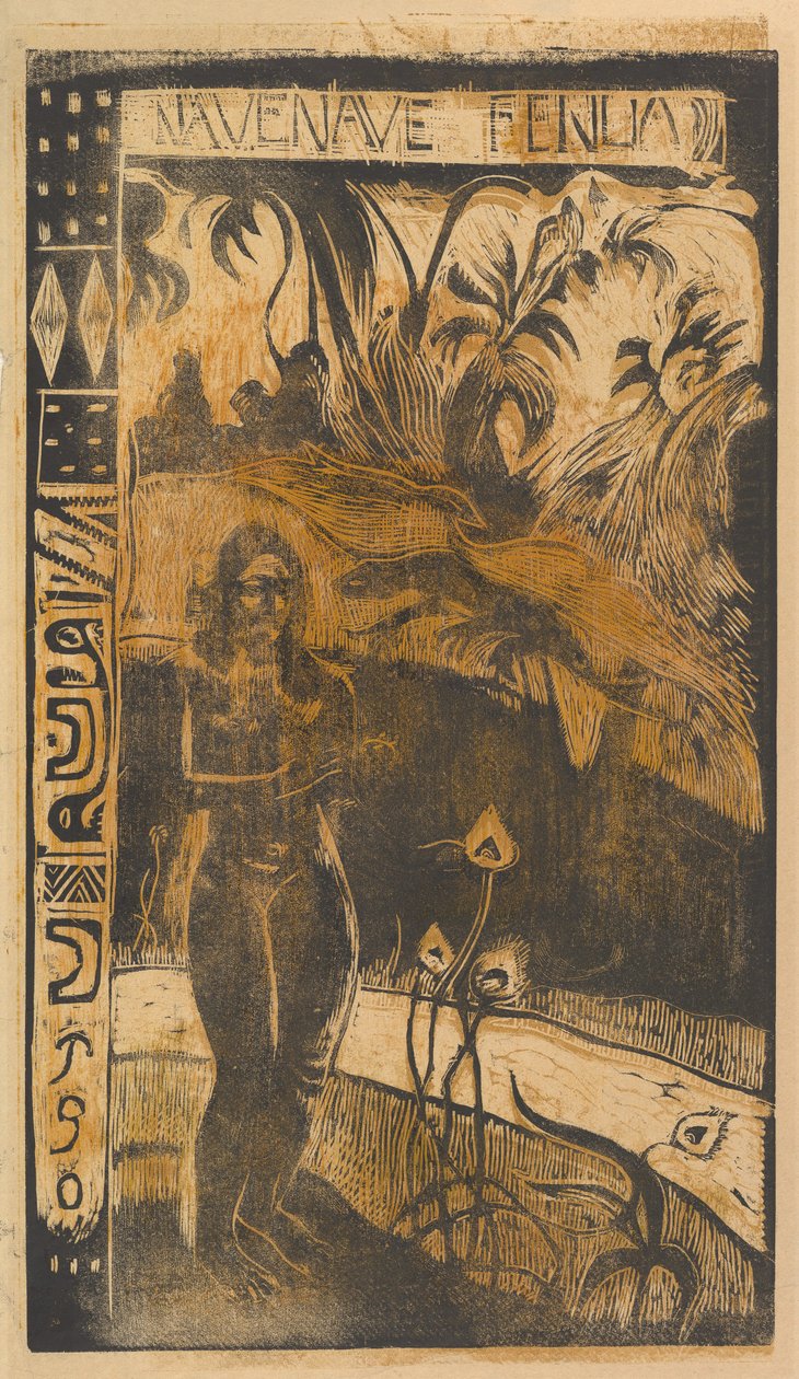 Ihastuttava maa, 1893-94. tekijältä Paul Gauguin