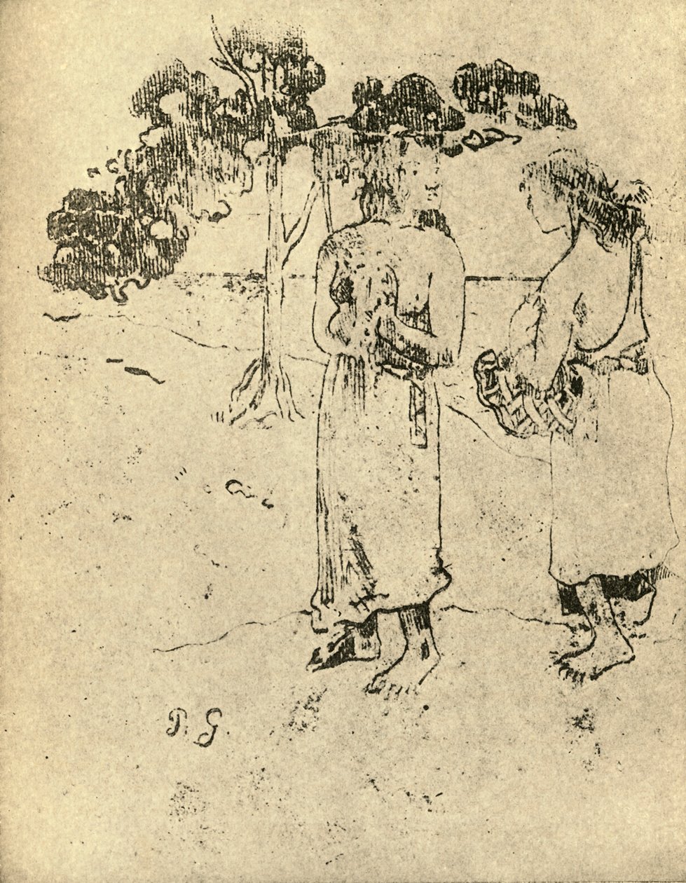Piirustus, 1936 tekijältä Paul Gauguin