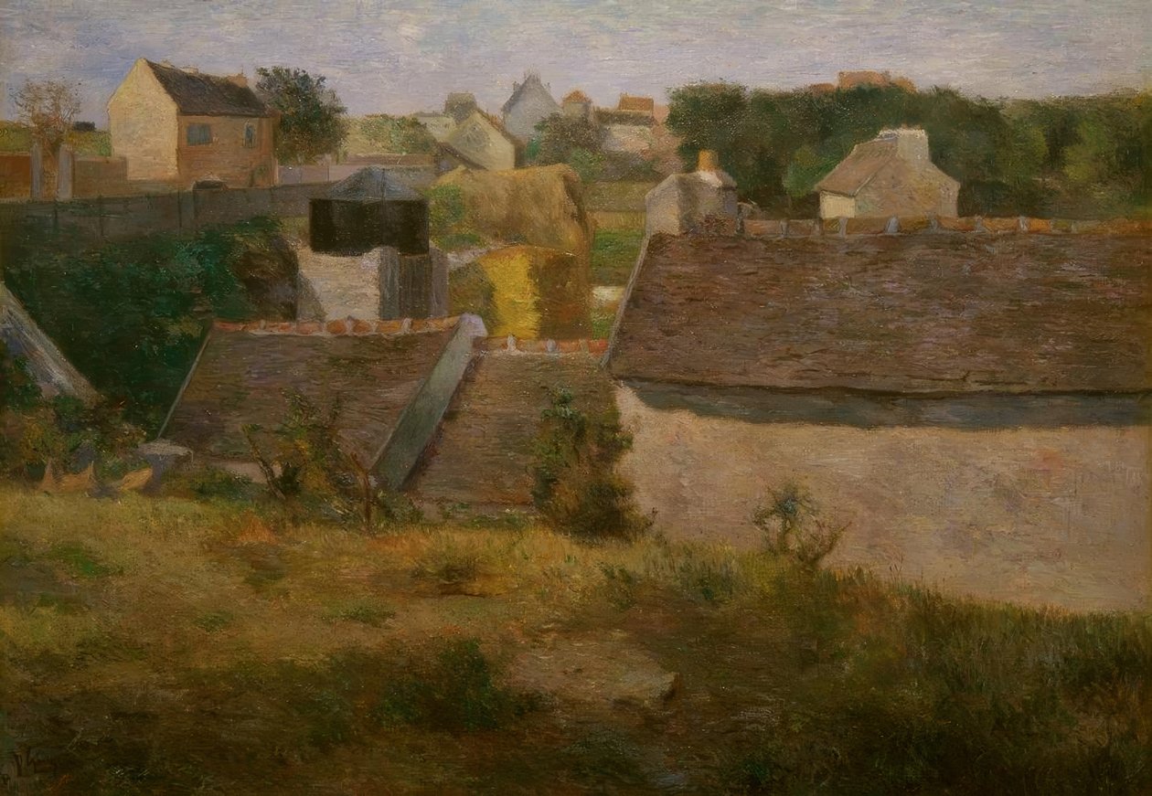 Häuser Vaugirardissa tekijältä Paul Gauguin