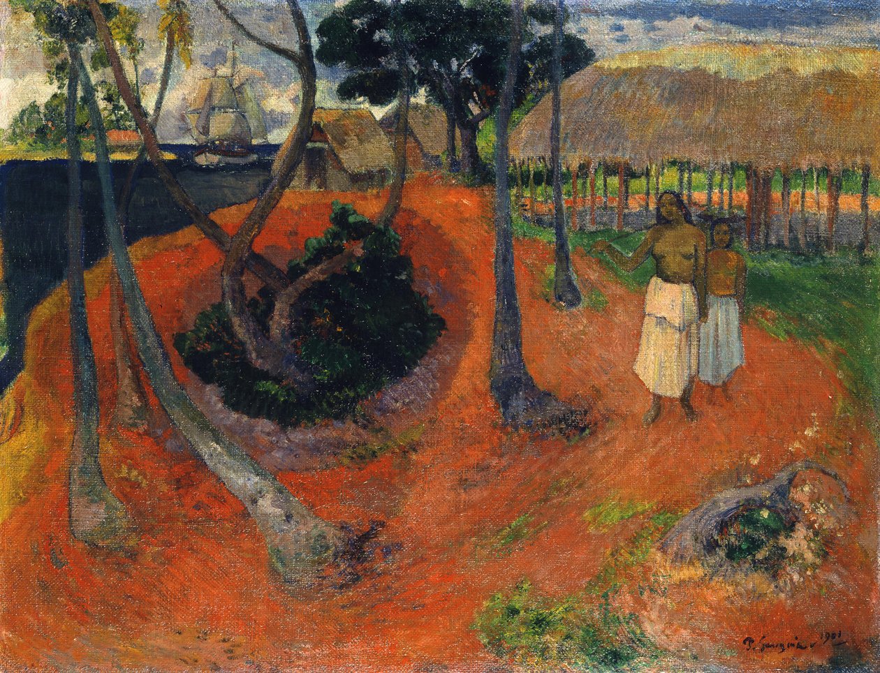 Idyll in Tahiti Idyll in Tahiti, 1901. tekijältä Paul Gauguin